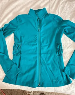 Reebok Define Jacket turquoise sz M thumbnail 1