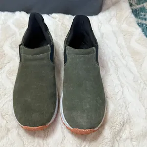 Holo‎ Footwear Waterproof Slip On Sneakers Olive Green Women US 9 thumbnail 3