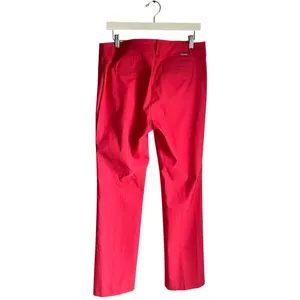 Rekucci Dress Pants Barbie Pink sz 12 Straight Leg‎ Trousers Office Work Pull on thumbnail 3
