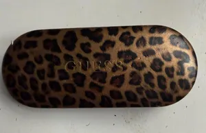Guess Leopard Print Eyeglass Case thumbnail 1
