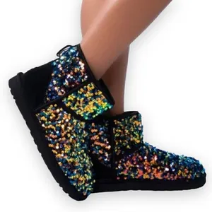 UGGs Classic Mini Stellar Sequin Booties thumbnail 1