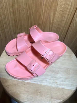 Birkenstock Pink Two-Strap EVA Sandals thumbnail 2