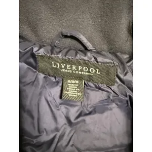 Liverpool Jeans Company Navy Blue Diamond Quilted Zip Front Vest‎ GZJ93778-LP M thumbnail 5
