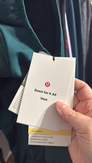 Lululemon 23. Down for it All best size 4 in storm thumbnail 6
