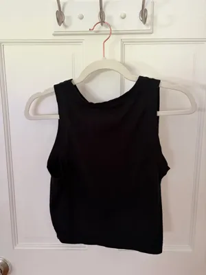 Hollister Black High Neck Tank Top thumbnail 2