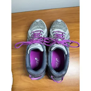 ASICS‎ Gel-Venture 6 Womens Trail Running Shoes Grey Purple 1012A504 Size 9.5 thumbnail 4