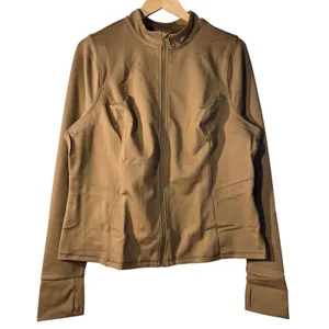 Girlfriend Collective Parker Seamed‎ Jacket Sepia Brown XXXL 6230-SEP-XXXL NWT thumbnail 1