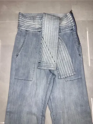 7 FOR ALL MANKIND Belted Wide-Leg Jeans thumbnail 4