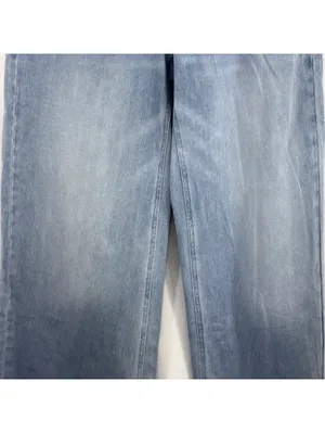Halara Light Wash High Rise Wide Leg Jeans Size Small thumbnail 3
