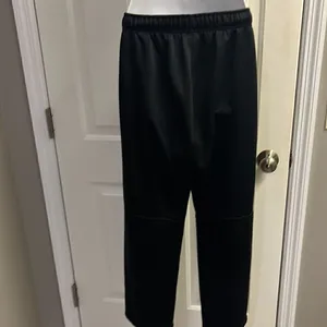 Nike Drifit Black Elastic Waistband w/ Drawstrings Running Warmup Pant- Large thumbnail 7