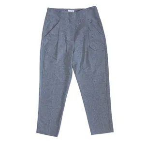 Aritzia Wilfred Chambery Trouser Wool Cropped Dress Pants Pockets Size 0 thumbnail 2