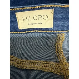 Pilcro‎ Anthropologie The Icon Flare Jeans Mid Rise Retro Look Women's Size 28 thumbnail 9