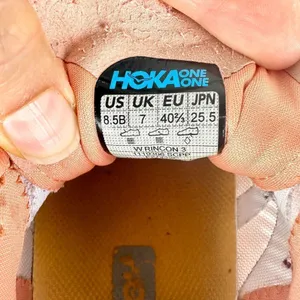 Hoka One One Rincon 3 Athletic Sneakers Size 8.5 Shell Coral Peach Parfait thumbnail 9