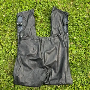 I.Am.Gia Black Cirdan Leather Pants Size S thumbnail 7