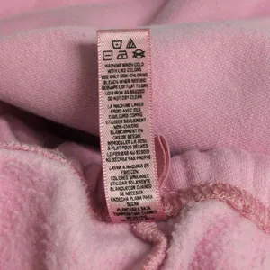 Skims Pink Elastic Waist Cuff Sweatpants Joggers Cotton Blend Size XL thumbnail 8
