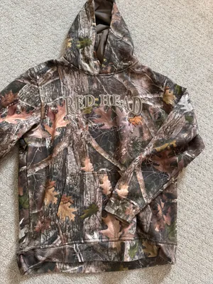 The Comfy redhead camo hoodie thumbnail 1