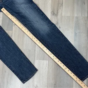 American Eagle Skinny Super Stretch Ankle Jeans Dark‎ Blue Size 8 Long thumbnail 13