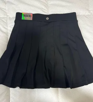 Black Tennis Skort Size M Size M thumbnail 1