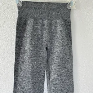 Gymshark Womens Gray Flex High Waisted Seamless Leggings XS Gym‎ Athletic thumbnail 7