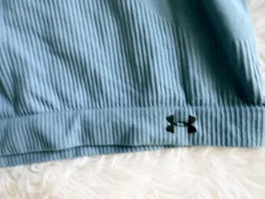 Women’s Under Armour Rush Seamless Long Sleeve Shirt Blue Size Large thumbnail 2