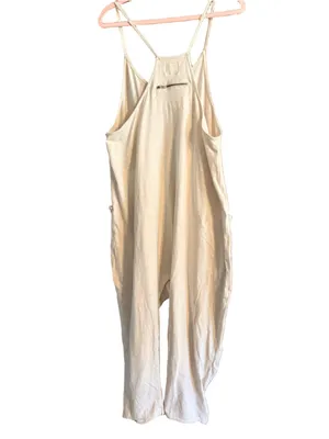 Free People FP Movement Onesie Jumpsuit Size L Oatmeal Heather thumbnail 9