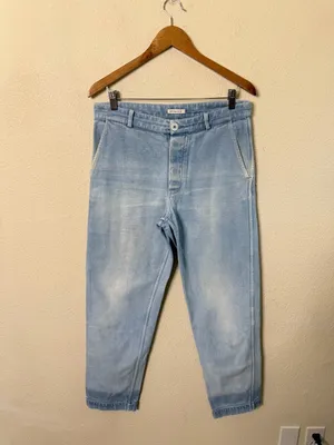 Industry of All Nations Clean Carpenter Pants Indigo 6 Dip Womens Size 32 thumbnail 2