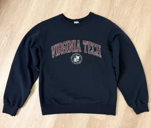 Vintage Jerzees Virginia Tech Navy Sweatshirt thumbnail 1