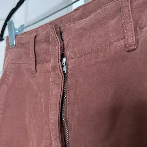 Aritzia Wilfred Wide Leg Brown Trousers Size 6 A23 thumbnail 3