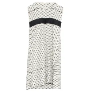 Lilly Pulitzer Womens Dress Vintage Strapless Polka Dot Mini Cream 0 Flawed MF thumbnail 4