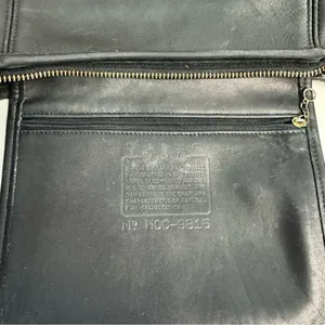 Coach Vintage Black Classic Legacy Shoulder Bag Purse thumbnail 7