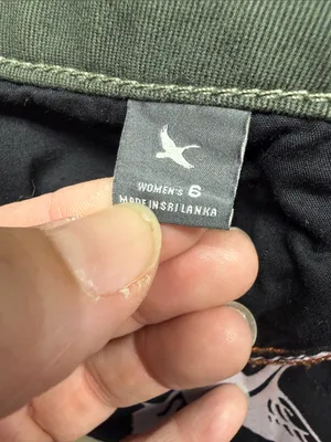EDDIE BAUER Olive Green Women's Jeans thumbnail 13