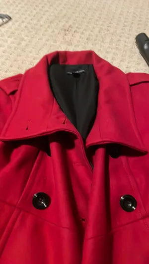 Gap Red  Pea coat thumbnail 4
