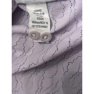 REI Co-op Sahara Shirt Small UPF Fishing Hiking Lilac Topographic Print Gorpcore thumbnail 10