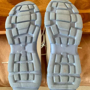 White Stretch Knit Sneakers Size 8.5 thumbnail 5