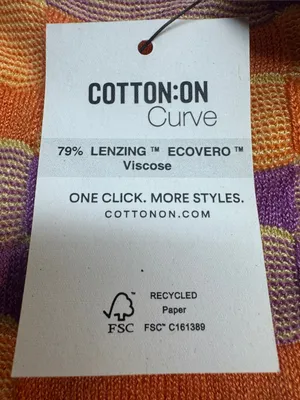 Cotton On One Shoulder Knit Top. NWT thumbnail 8