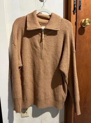 Aerie Waffle Knit Sweater thumbnail 1