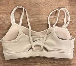 Nike Women's Beige Sports Bra thumbnail 1