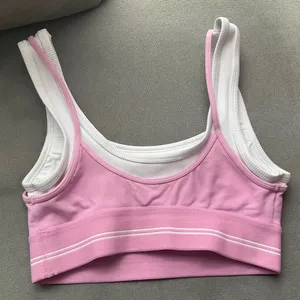 Alo Yoga Airbrush Better Together Bra Candy Heart Pink XS thumbnail 5