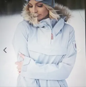 Twentyfour fine 2 lags anorak outdoor waterproof Swedish krona jacket women's L thumbnail 1