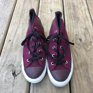 Converse Chuck Taylor All Star Sneakers Mid-Top Burgundy thumbnail 9