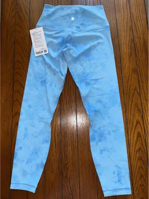 Lululemon Align High-Rise 25” Smoothie Wash Blueberry Size 6 NWT thumbnail 2
