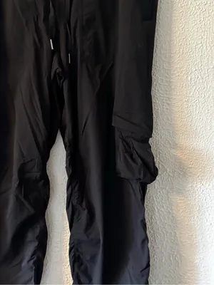 Lululemon Beyond the Studio Ruched Cargo pants LW5GILS black thumbnail 3