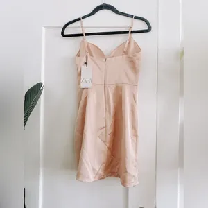 ZARA // Blush pink mini dress thumbnail 2