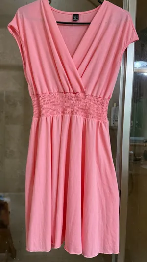 Shein Dress Coral Pink thumbnail 1