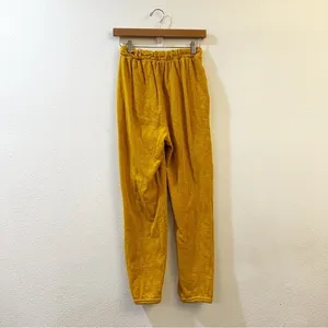 Free People Beach Culver City Pleated Slouchy Pants Size XS Yellow‎ Boho Casual thumbnail 6