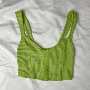 Urban Outfitters Lime Green Crop Top thumbnail 1