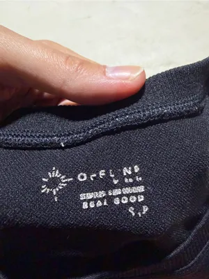 Aerie offline Black Cropped Tee small thumbnail 6