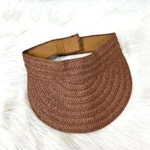 Torrid Packable Brown Woven Sun Visor Size M/L thumbnail 2