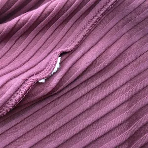 Banana Republic Wide-Ribbed Knit Midi Dress Vino Rosso Burgundy Long‎ Sleeve L thumbnail 7