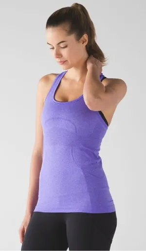 Lululemon Purple Swiftly Tank size 6 thumbnail 1
